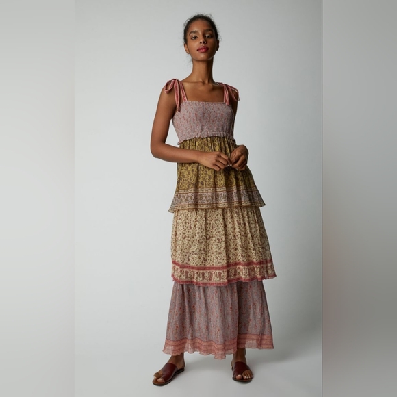Zimmermann Dresses & Skirts - ZIMMERMANN Juniper Tiered Printed Silk Maxi Dress Size 0  (2/4)